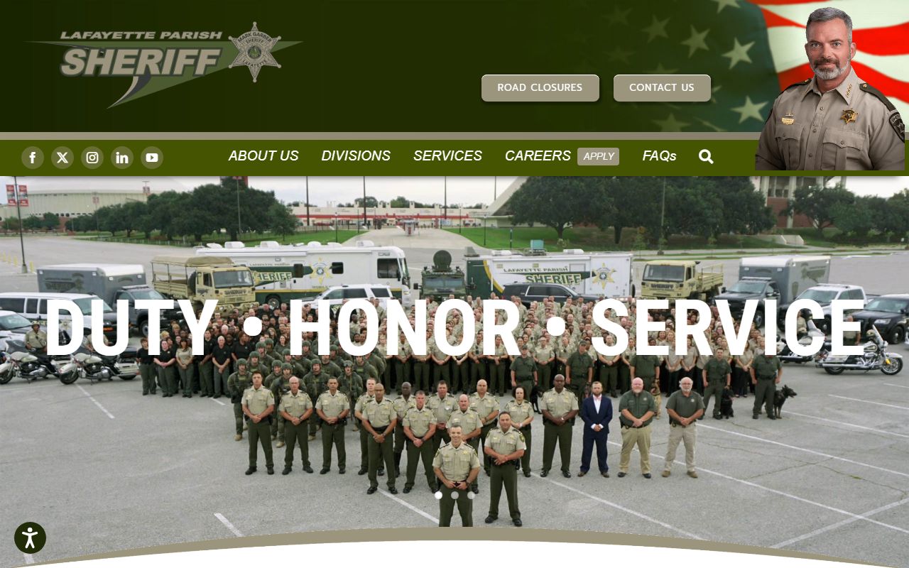 Lafayette County Sheriff's Office homepage