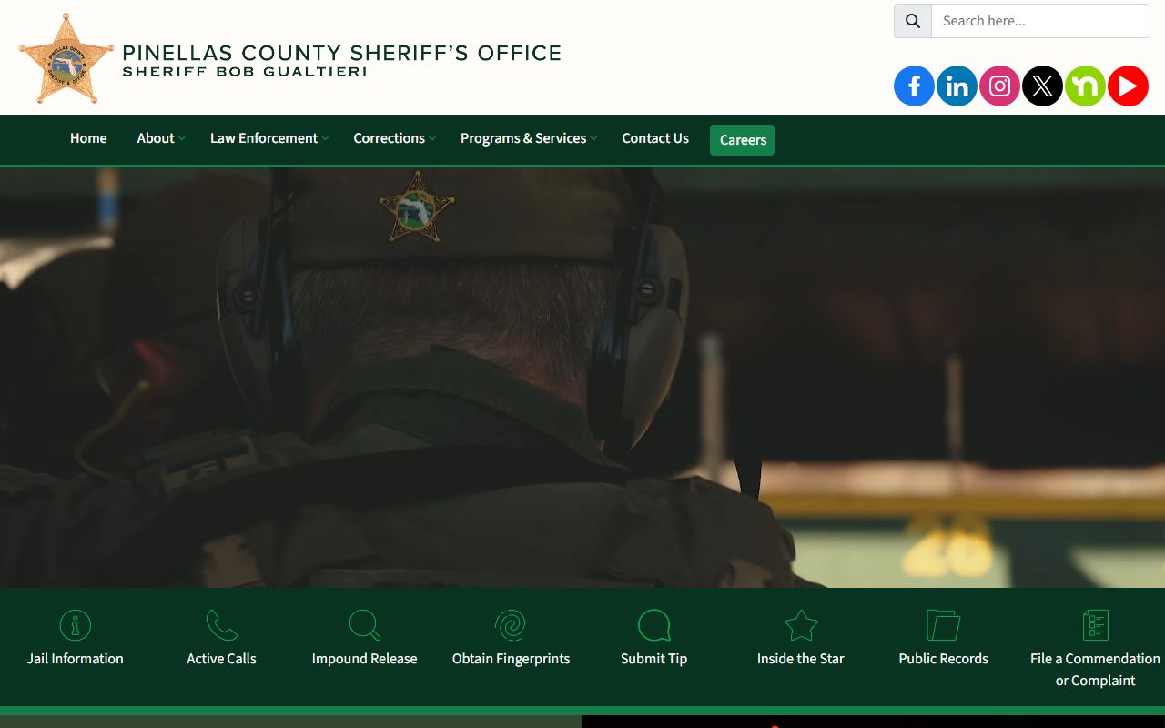 pinellas county sex offender registry sheriff homepage