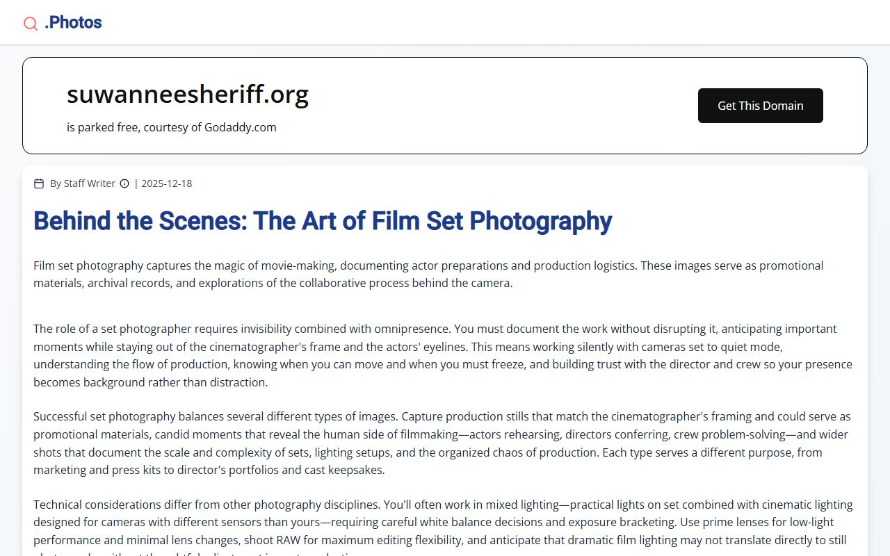 Suwannee County Sheriff's Office website