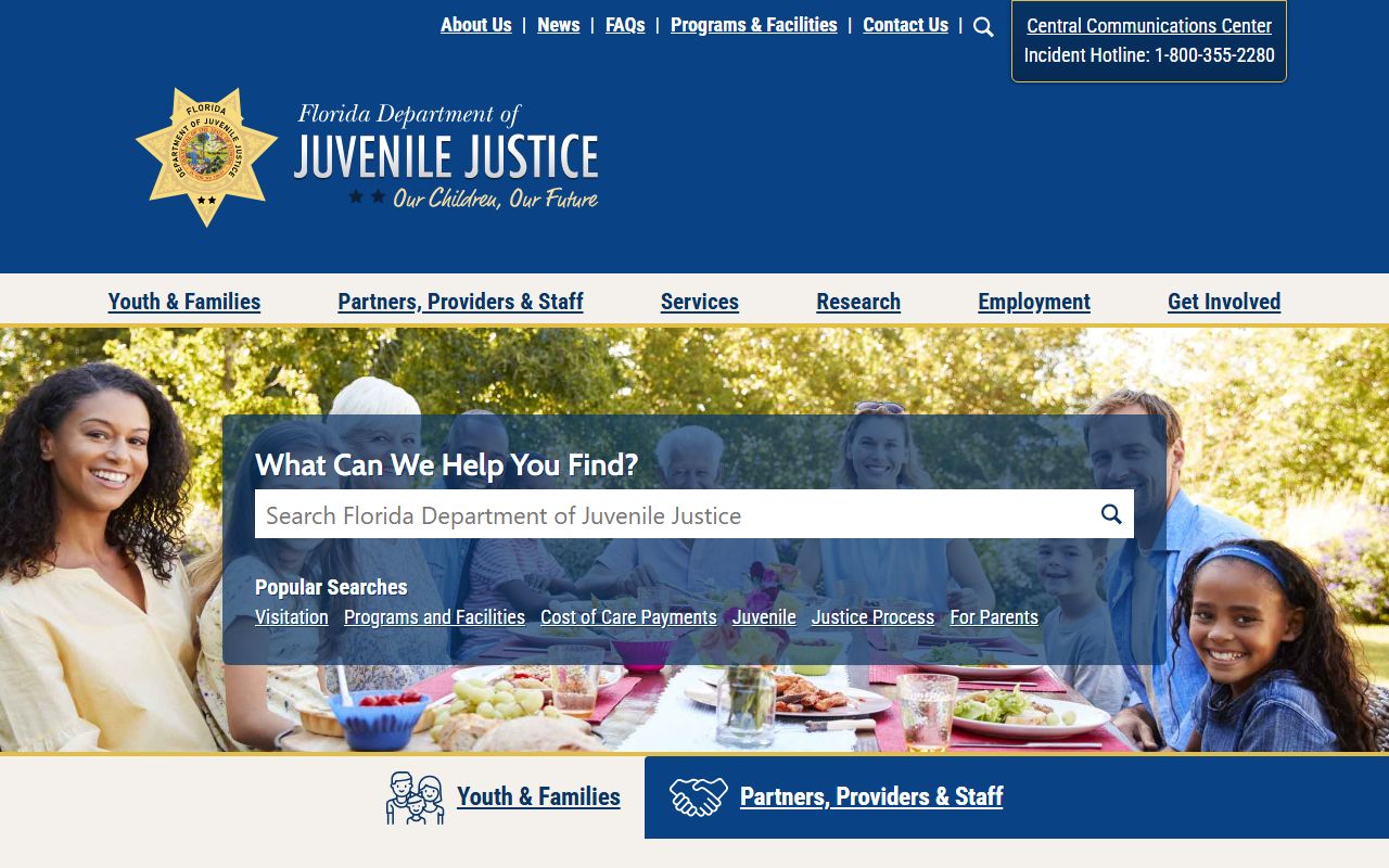 FDLE Florida sex offender registry homepage